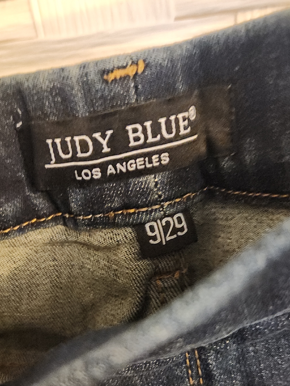 Judy Blue Pullon Bootcut Flarws Sz Jrs 9 Waist 29 - Picture 4 of 5